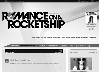 Romance on a Rocketship B&W
